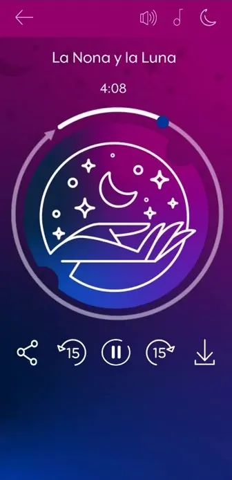 Animación única del cuento La Nona y la Luna